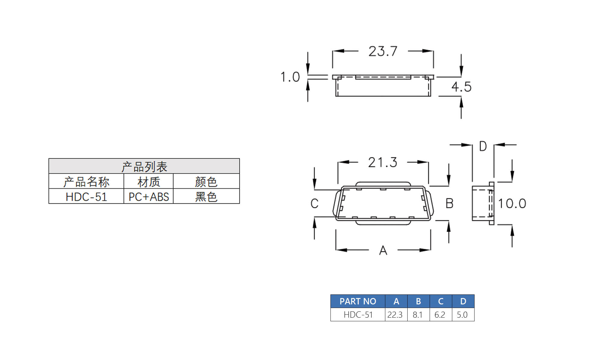 防尘塞 HDC-51